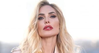 Ilary Blasi osa, il look pink accende la fantasia: mai vista così