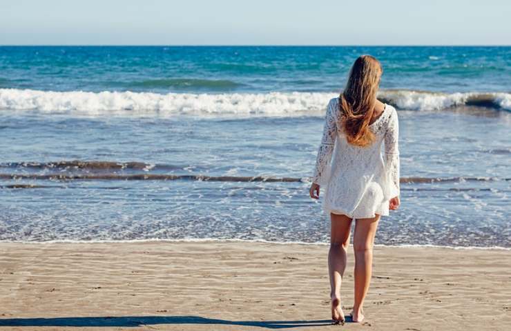 capelli spiaggia consiglio donna mare