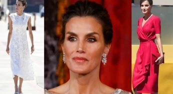 Letizia Ortiz e il superbo look floreale che ci insegna il potere dei colori: divina