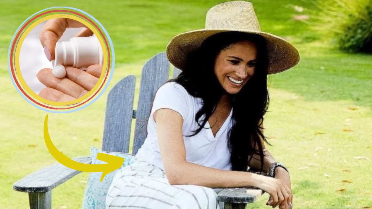 Meghan Markle crema solare