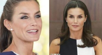 Letizia di Spagna, l’abito a fiori e la pochette sono ancora d’ispirazione (dal 2019) – FOTO