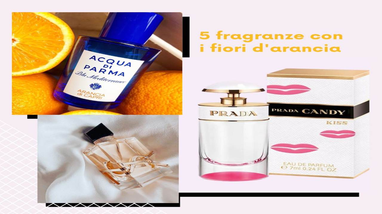 5 fragranze con i fiori d'arancio