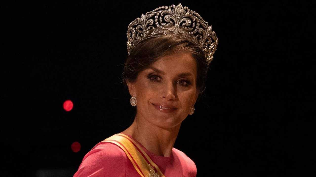 Letizia di Spagna: look da sogno