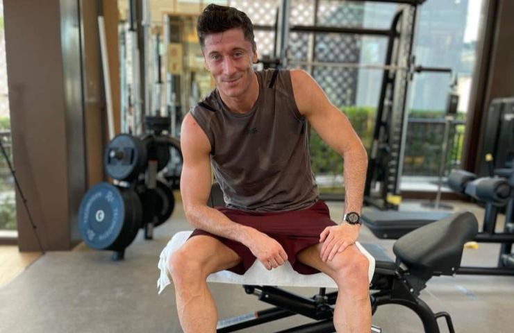 Robert Lewandowski dieta invertita