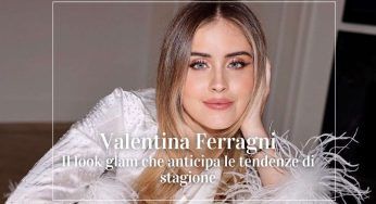 Valentina Ferragni, moderna Cenerentola a Parigi con top di piume e slingback trasparenti