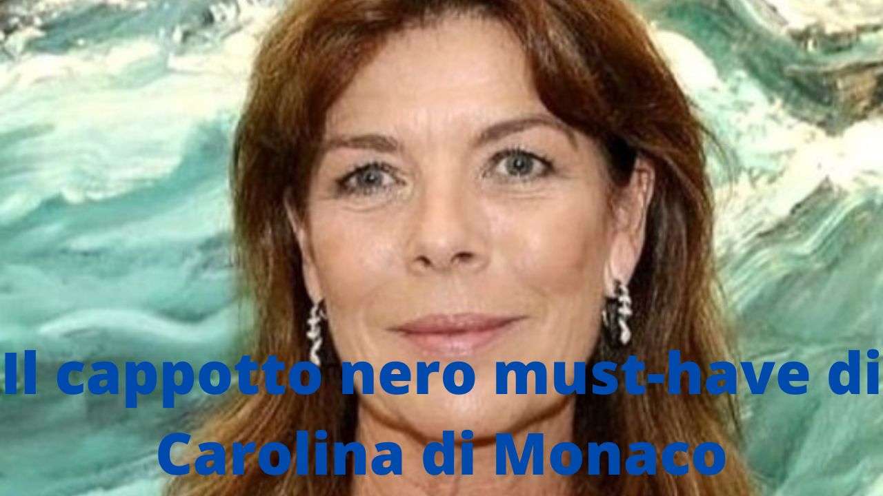 carolina di monaco cappotto