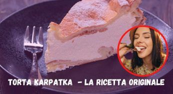 Torta karpatka spopola sul web, è dolce e golosissima ed ha solo 200 kcal!