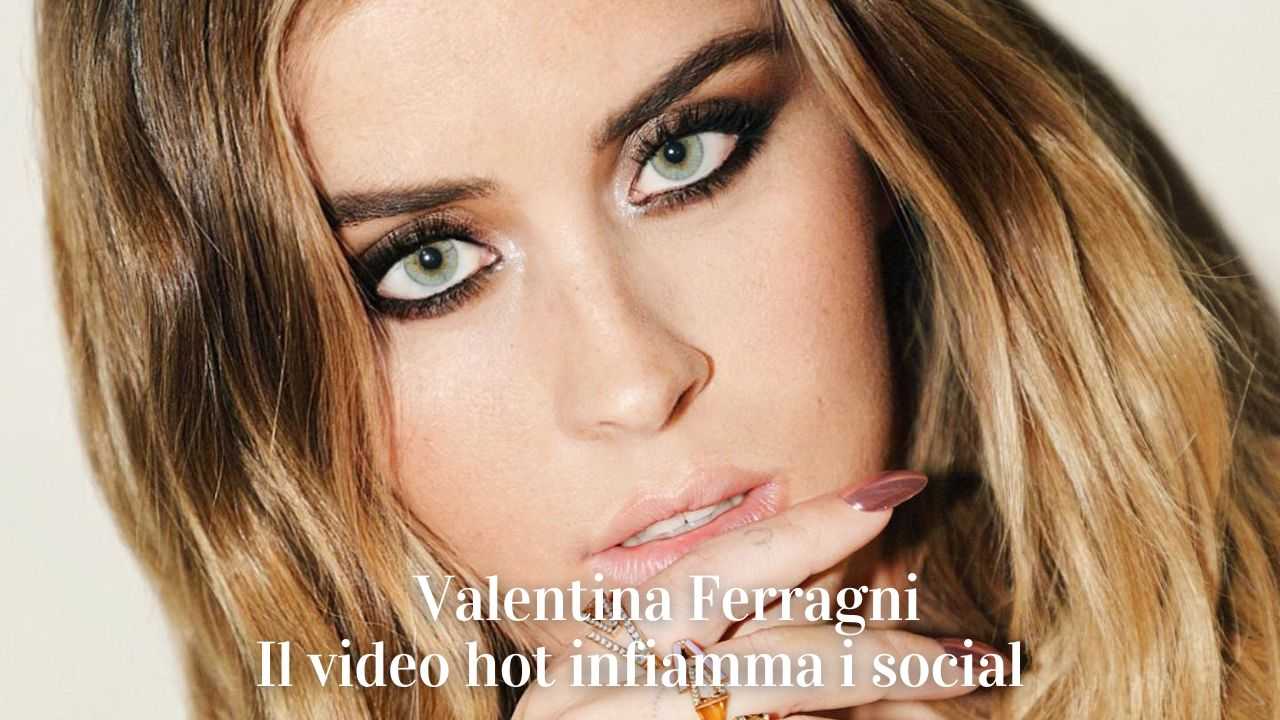 Valentina Ferragni video hot yamamay pole dance