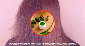 Prova 5 rimedi naturali per i capelli bruciati da piastre e trattamenti: sorprendente!